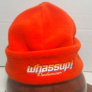 Whassup Budweiser Beanie Toque Hat